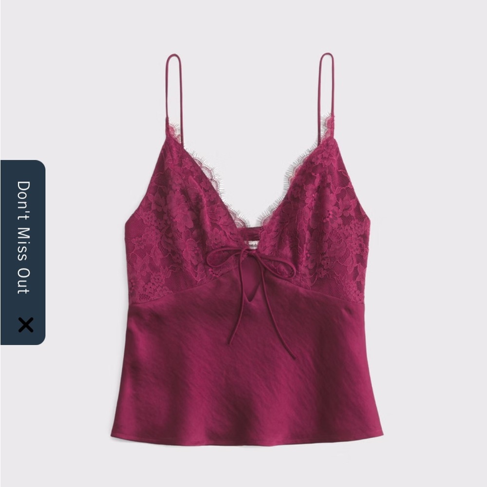Abercrombie Tie Front Cami